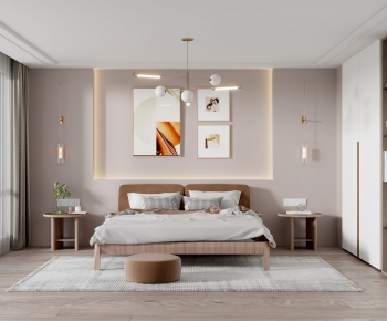 Nordic Style Bedroom-ID:748816973