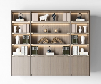 New Chinese Style Bookcase-ID:923861988