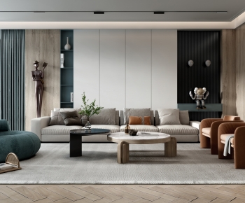 Modern A Living Room-ID:652297022