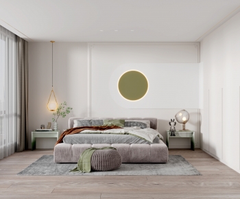 Modern Nordic Style Bedroom-ID:883860115