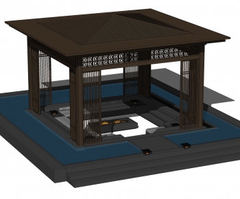 New Chinese Style Building Component-ID:184933901