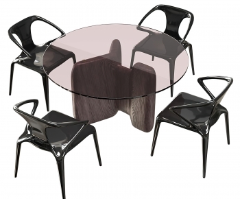 Modern Dining Table And Chairs-ID:963546049