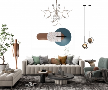 Modern Sofa Combination-ID:300235039