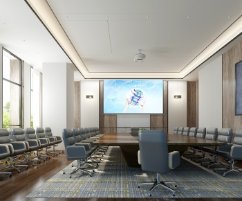 Modern Meeting Room-ID:513715989