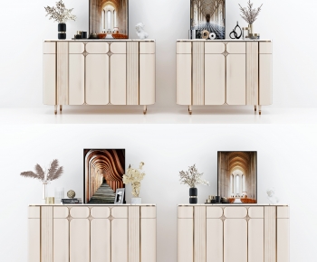 Modern Decorative Cabinet-ID:607290036