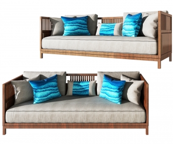 New Chinese Style A Sofa For Two-ID:149549964