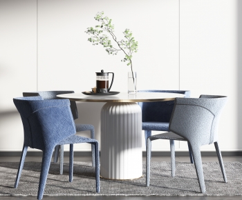 Modern Dining Table And Chairs-ID:885380988