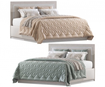 Modern Double Bed-ID:876278932