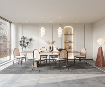 Nordic Style Dining Room-ID:728403092