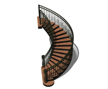 Classical Style Stair Balustrade/elevator-ID:537033088