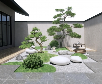 New Chinese Style Courtyard/landscape-ID:854108108