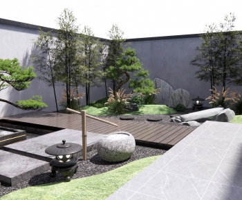 New Chinese Style Courtyard/landscape-ID:475173001