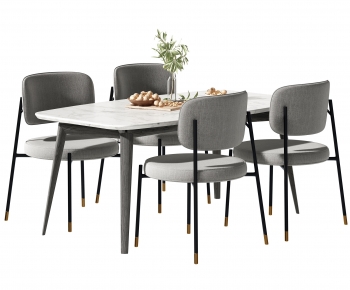 Modern Dining Table And Chairs-ID:944715981