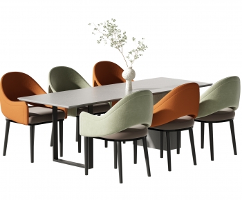 Modern Dining Table And Chairs-ID:289580851