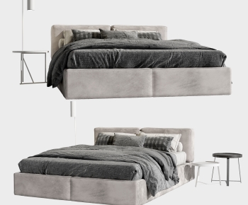 Modern Double Bed-ID:174966104