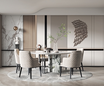 Modern Dining Table And Chairs-ID:227036009