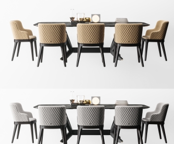 Modern Dining Table And Chairs-ID:864026072