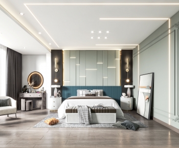 Modern Bedroom-ID:870436914