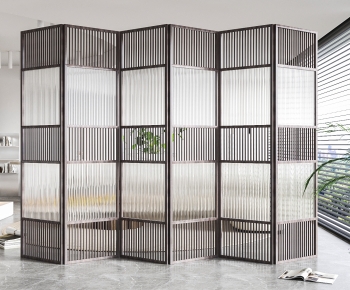 Modern Glass Screen Partition-ID:592889896