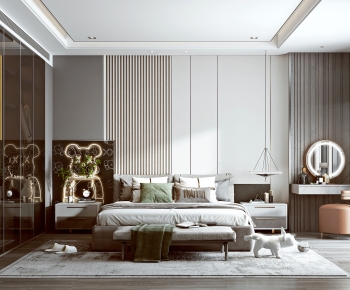 Modern Bedroom-ID:619064096