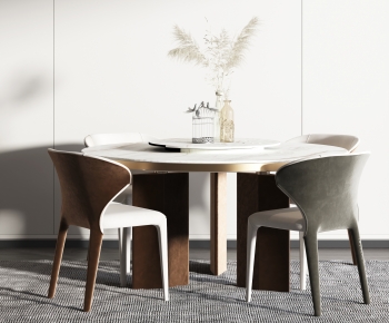 Modern Dining Table And Chairs-ID:309541945