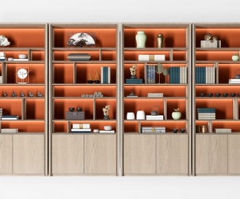 New Chinese Style Bookcase-ID:721570012