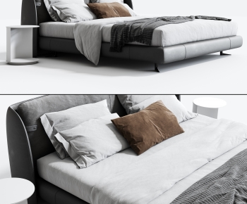 Modern Double Bed-ID:130314116