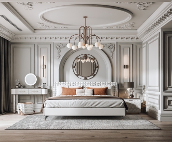 French Style Bedroom-ID:983238948