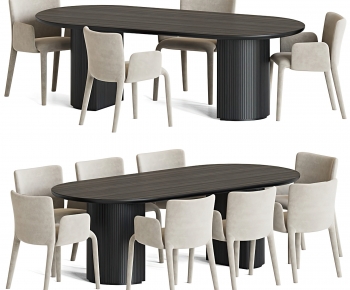 Modern Dining Table And Chairs-ID:415143012