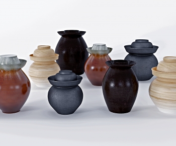 Modern Clay Pot-ID:500643015