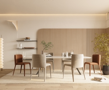 Modern Dining Room-ID:604001052