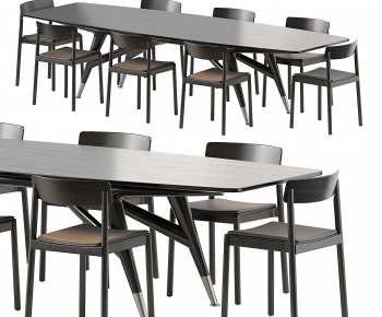 Modern Dining Table And Chairs-ID:636982925