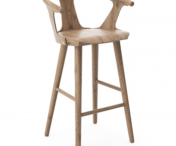 Nordic Style Bar Chair-ID:813229087
