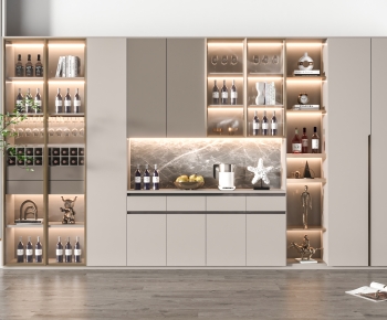 Modern Wine Cabinet-ID:714598897