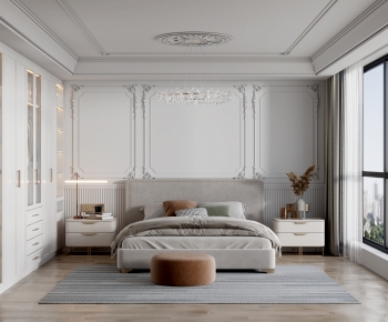 French Style Bedroom-ID:514672993