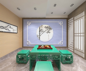 New Chinese Style Tea House-ID:430301904