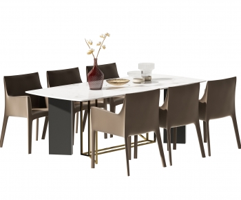 Modern Dining Table And Chairs-ID:843019571