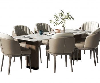 Modern Dining Table And Chairs-ID:605612992