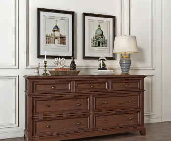 American Style Decorative Cabinet-ID:707007884