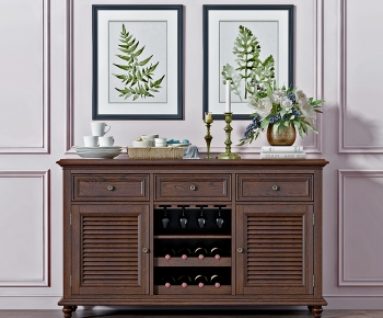 American Style Decorative Cabinet-ID:670636892