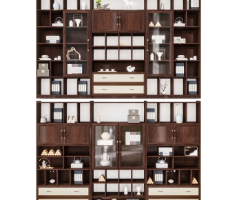 New Chinese Style Bookcase-ID:522289341