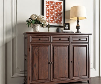 American Style Decorative Cabinet-ID:886410958