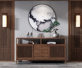 New Chinese Style Decorative Cabinet-ID:115852129