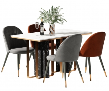 Modern Dining Table And Chairs-ID:462927103