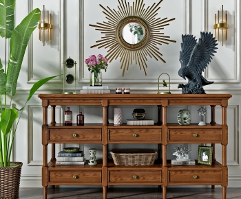 American Style Decorative Cabinet-ID:349771029