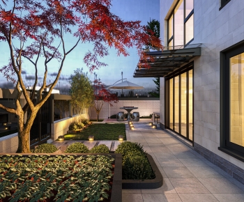 Modern Courtyard/landscape-ID:300411945