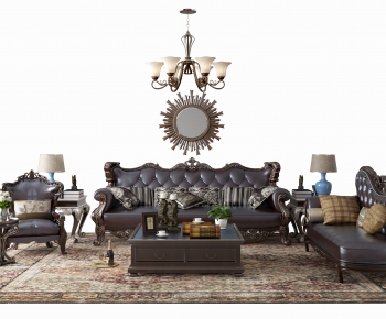 American Style Sofa Combination-ID:536292084