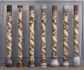 Chinese Style Column-ID:165175918
