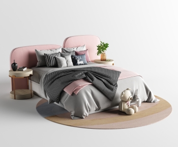 Nordic Style Child's Bed-ID:283160238