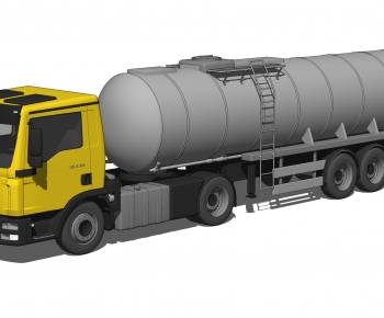 现代油罐车 运输卡车-ID:838840055